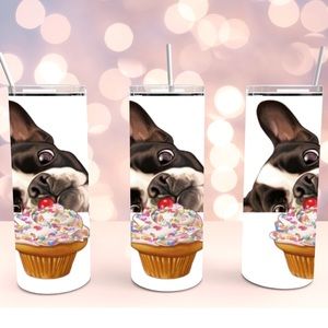 💜Every bite you take 💜Puppy tumbler